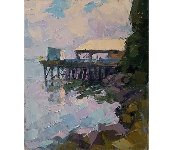 "Port Angeles City Pier" - Kathryn Townsend